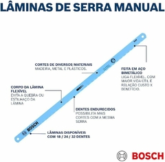 Arco De Serra Manual Heavy Duty - Bosch - loja online