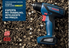 Parafusadeira Smart GSR1000 Original 12v - Bosch - Antônio Bittencourt Materiais de Construção