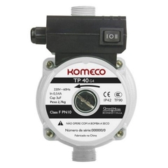 Bomba pressurizador TP40 G4 - Komeco - comprar online