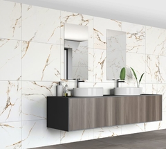 Porcelanato "A" 80x80 Calacata Oro Polido - Gaudi - comprar online