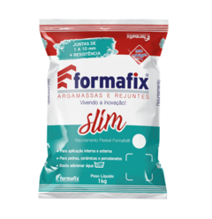 Rejunte Slim Cinza Claro 1 Kg - Formafix