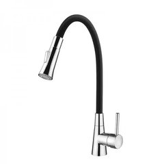 Misturador Monocomando Para Cozinha Flex Preto com Cromado 2257 B27 - Lorenzetti