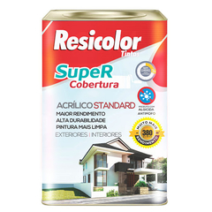 Super Cobertura 18Lts Fosco Branco - Resicolor