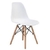 Cadeira Eames Eiffel - pés de madeira - Puro Decor