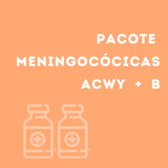 Pacote Vacinas Meningites ACWY+B | 2 doses