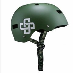 Capacete Niggli Iron Pro Verde Fosco - Fita Camuflada