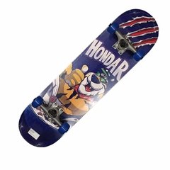 Skate Montado Hondar Semi Profissional - Iniciante - Serie Kuso Tigre