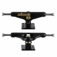 Truck Stronger Preto com dourado 129mm