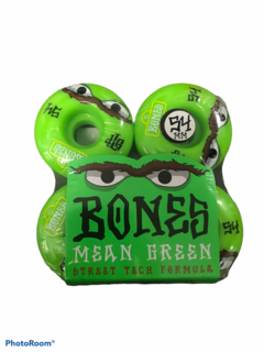 Roda Bones STF Mean Green V1 52mm - da Batata Skate Shop