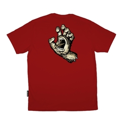 Camiseta Santa Cruz Street Creep Hand Vermelha
