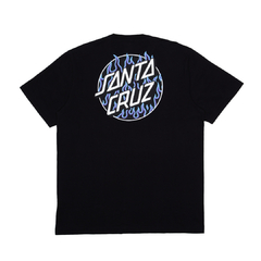 Camiseta Thrasher Flame Dot Black - comprar online