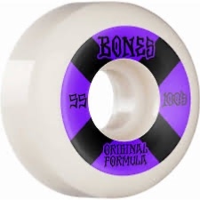 Roda Bones 100’s 55mm WHT 100A V5 - OG Formula