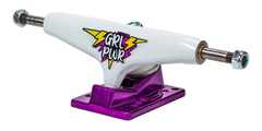 Truck Intruder Girl Power 139 Mid - White/Purple - comprar online