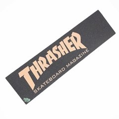 Lixa Mob Grip Thrasher Skate Mag Logo 9 in 33 Orange Laranja