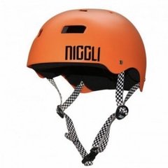 Capacete Niggli Iron Pro Laranja Fosco - Fita Quadriculada na internet