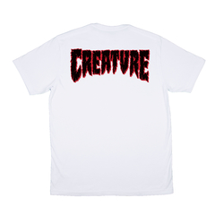 Camiseta Creature Slaughter Outline Branca