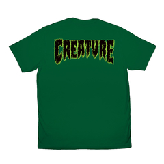 Camiseta Creature Slaughter Outline Verde