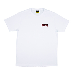 Camiseta Creature Slaughter Outline Branca - comprar online