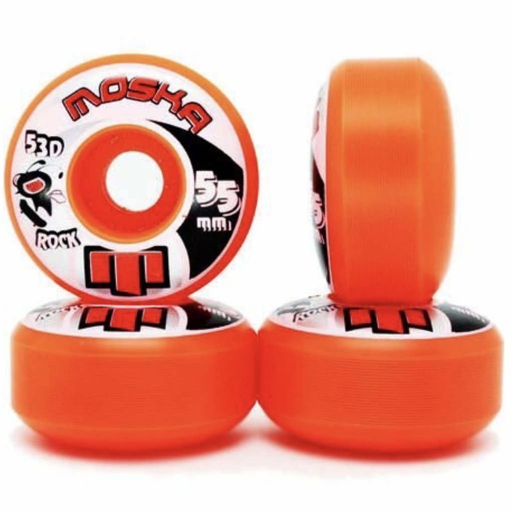 Roda para Skate Mentex 53mm Branca - Virtual Skate Shop