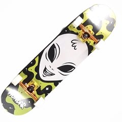 Skate Montado Hondar Semi Profissional - Iniciante Alien Yellow na internet