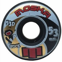 Roda Moska 53mm Preta - comprar online