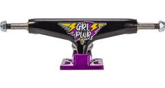 Truck Intruder Girl Power 139 Mid - Black/Purple