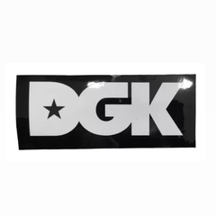 Adesivo DGK Logo Preto