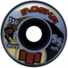 Roda Moska 55mm Preta - comprar online