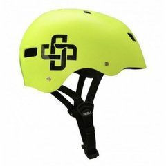 Capacete Niggli Iron Pro Amarelo Neon - Fita Preta