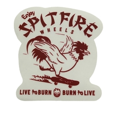 Adesivo Spitfire Burn To Live