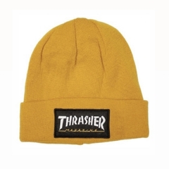 Touca Thrasher Logo Patch Amarelo