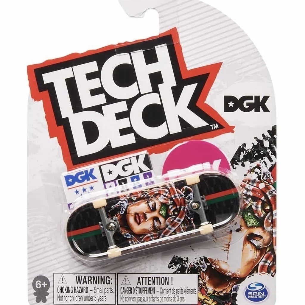 Skate De Dedo Profissional Tech Deck + Adesivos