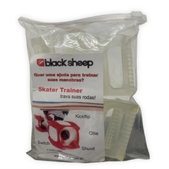 Black Sheep Pop Trainer Transparente