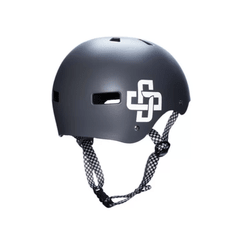 Capacete Niggli Iron Pro Cinza Fosco - Fita Quadriculada - comprar online