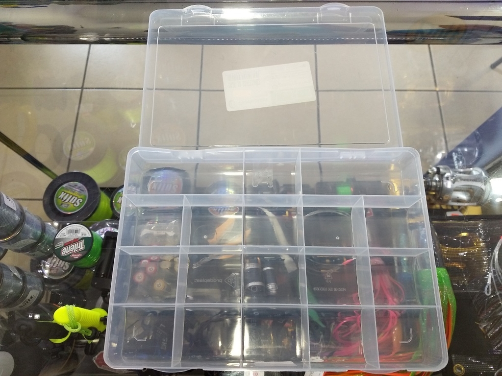 Caja Organizadora De Plástico Con 18 Divisiones