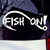 Calcomanía Vinil Blanco Fish On 001 - comprar en línea