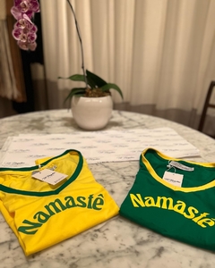 Camisa Copa Namastê Amarela - comprar online