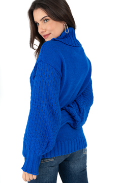 Suéter Nicole Azul - comprar online