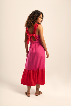 Vestido Babi Bicolor - comprar online