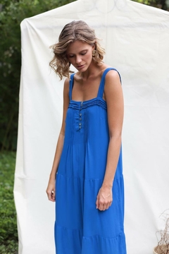 Vestido Fê Azul - comprar online