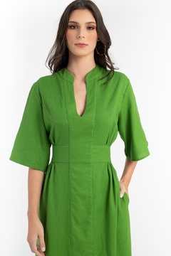 Vestido Gaia Verde - comprar online