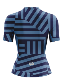 Camisa Sublime Block Deu Zebra Marinho - Teo - roupas de ciclismo e esportes ao ar livre