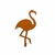 Porta Chaves Cool - Flamingo - Laranja - comprar online