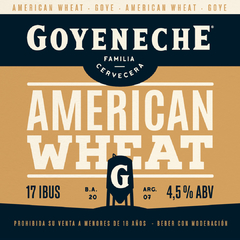American Wheat - Cerveza Artesanal Goyeneche