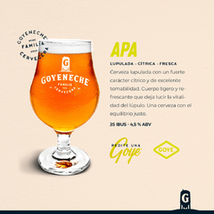 APA (American Pale Ale) - Cerveza Artesanal Goyeneche