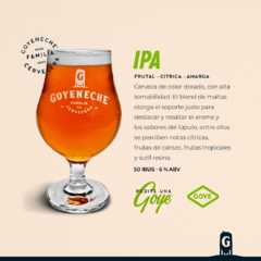 IPA (India Pale Ale) - Cerveza Artesanal Goyeneche
