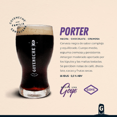 Porter - Cerveza Artesanal Goyeneche