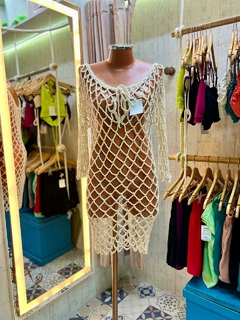 vestido cancun crochê