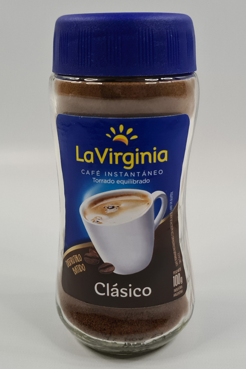 Café instantáneo frasco LA VIRGINIA 100gr