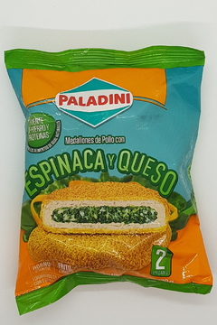 Medallón de pollo, espinaca y queso PALADINI 170gr